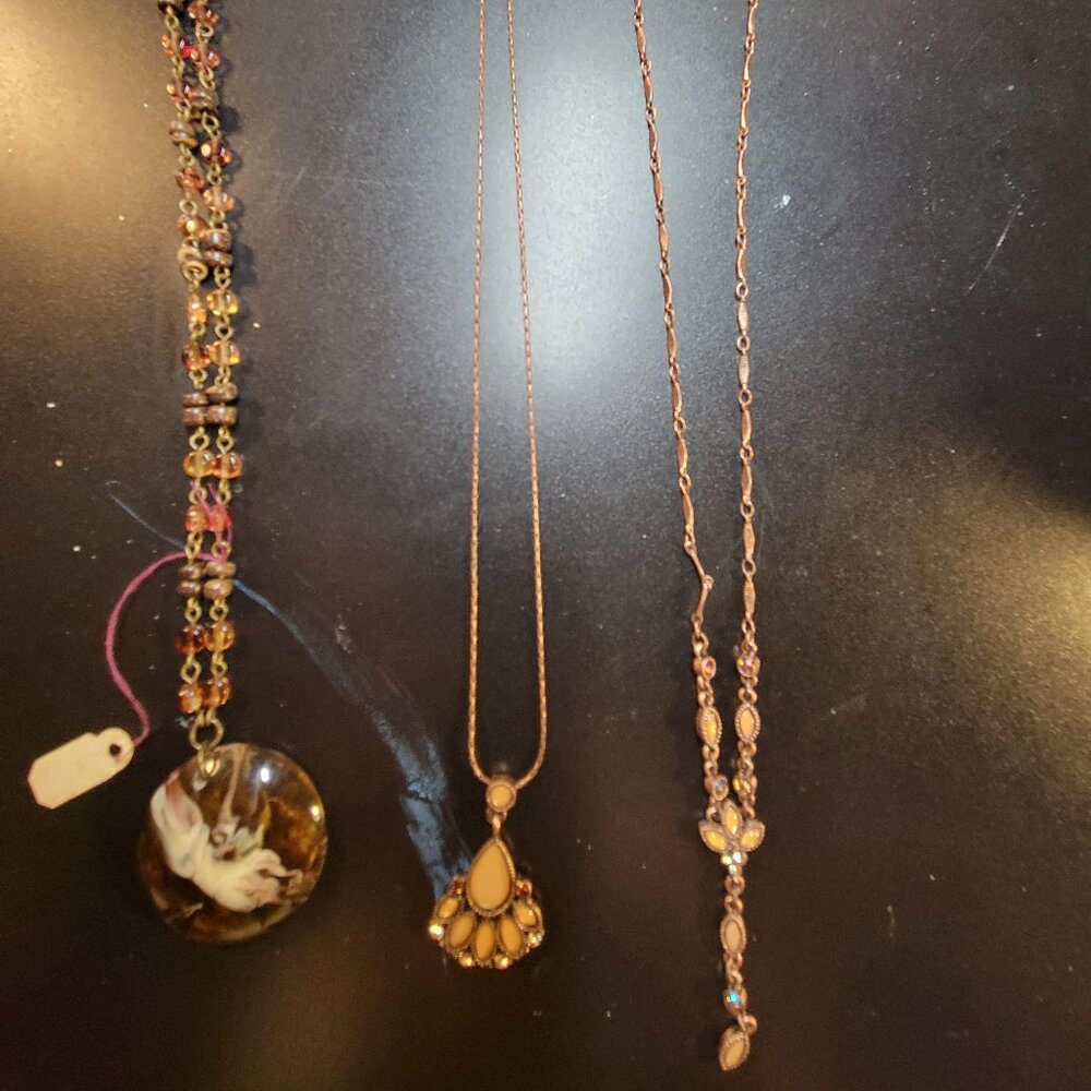 Necklace Lot of 3 NWT Mother of Pearl Beaded Macy's